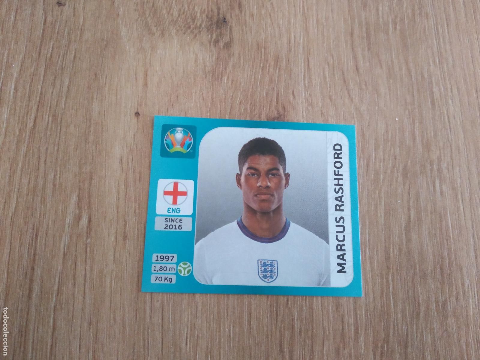 Cromos de F&uacute;tbol: 403 rashford INGLATERRA CROMO PANINI EURO 2020 EUROCOPA FUTBOL TOURNAMENT VERSI&Oacute;N AZUL