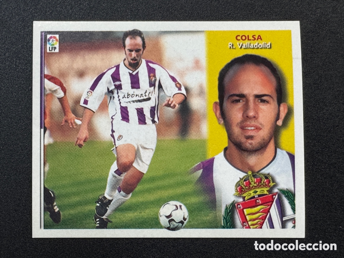 Cromos de F&uacute;tbol: Colsa Valladolid Liga Este 2002/03
