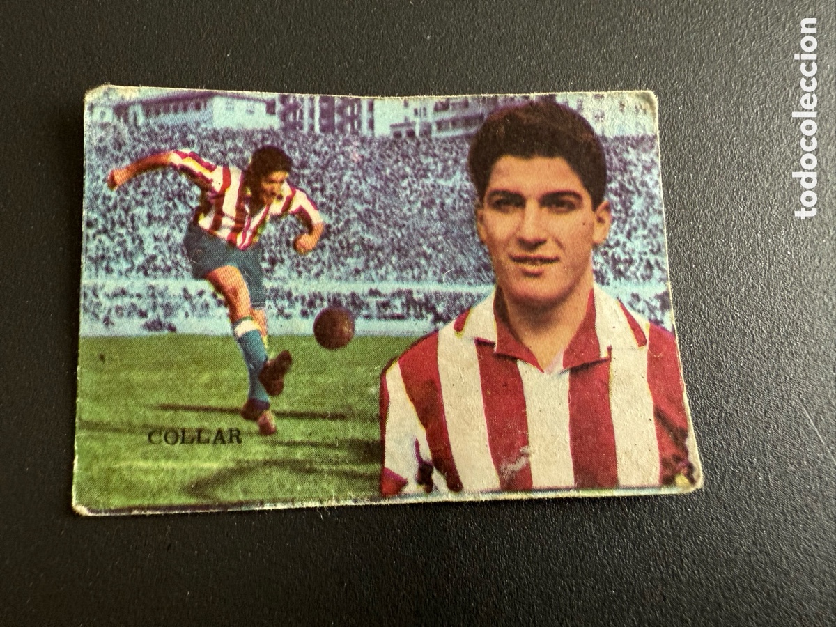 Cromos de F&uacute;tbol: FHER 62 63. COLLAR ( At Madrid)