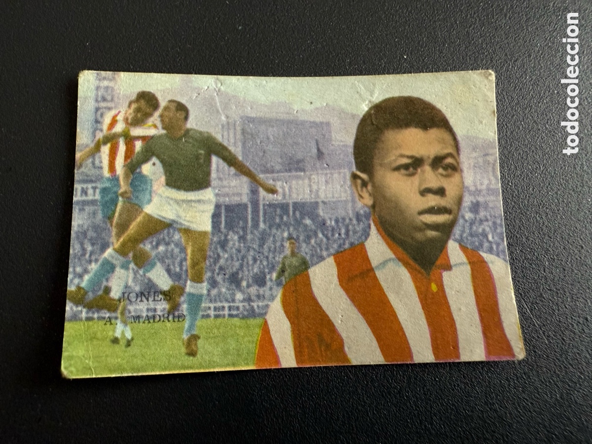 Cromos de F&uacute;tbol: FHER 62 63. JONES ( At Madrid)