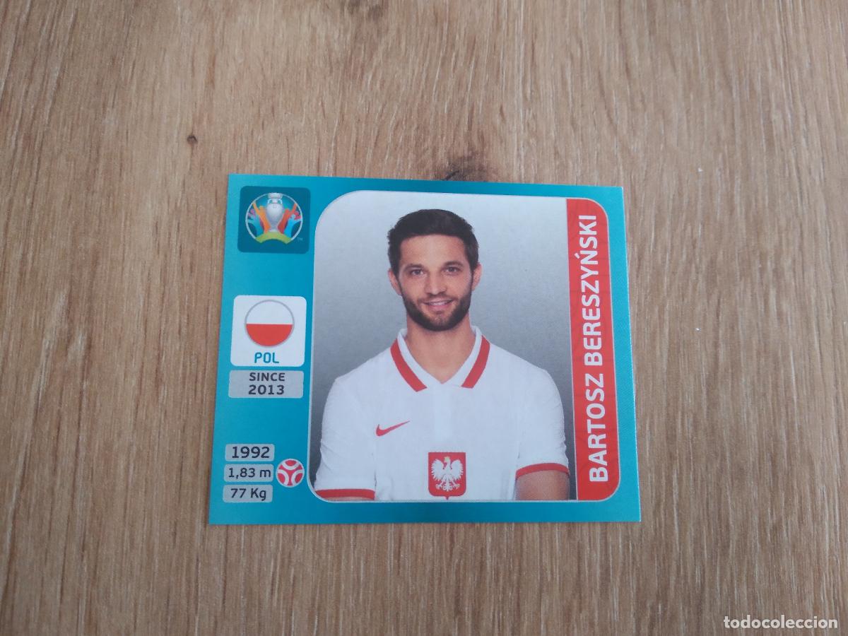 Cromos de F&uacute;tbol: 443 BERESZYNSKI POLONIA CROMO PANINI EURO 2020 EUROCOPA FUTBOL TOURNAMENT VERSI&Oacute;N AZUL