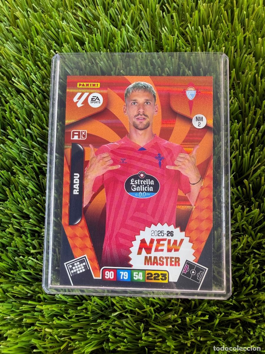 Cromos de F&uacute;tbol: N&ordm; NM2 Radu New Master RC Celta Adrenalyn XL 25 26