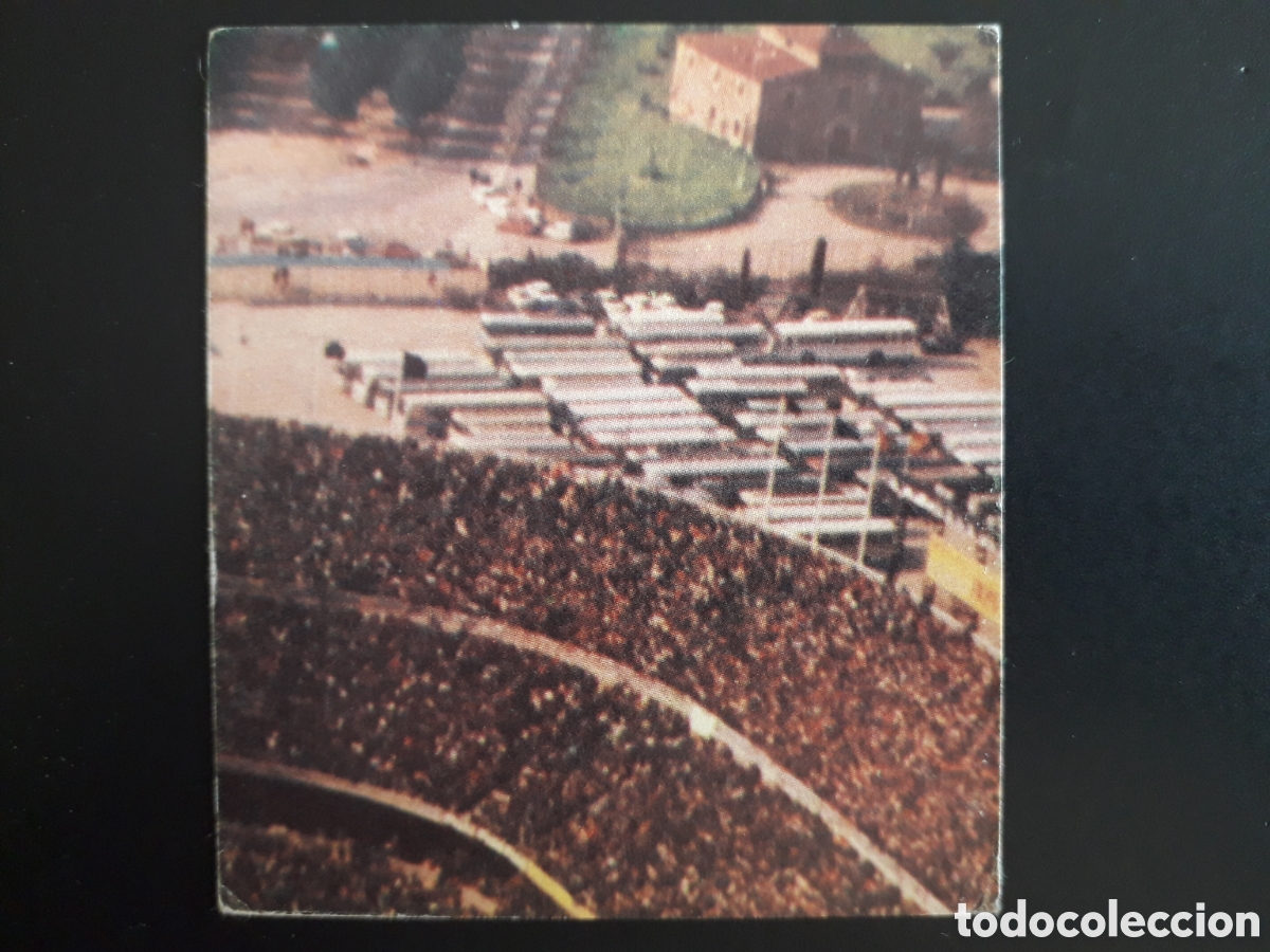 Cartes &agrave; collectionner de Football: VISTA A&Eacute;REA ESTADIO 75 A&Ntilde;OS DEL FC BARCELONA N&deg; 4 ED EXCELSIOR 1974 SIN PEGAR, PEDIDO M&Iacute;NIMO 3&euro;.