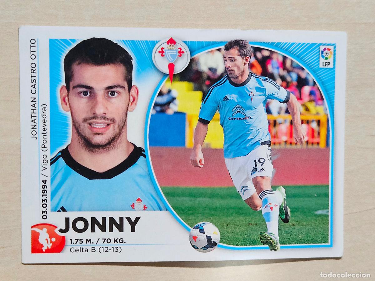 Cromos de F&uacute;tbol: N&ordm; 8 JONNY - ESTE 2014 2015 - 14 15 - CROMO SIN PEGAR - REAL CELTA