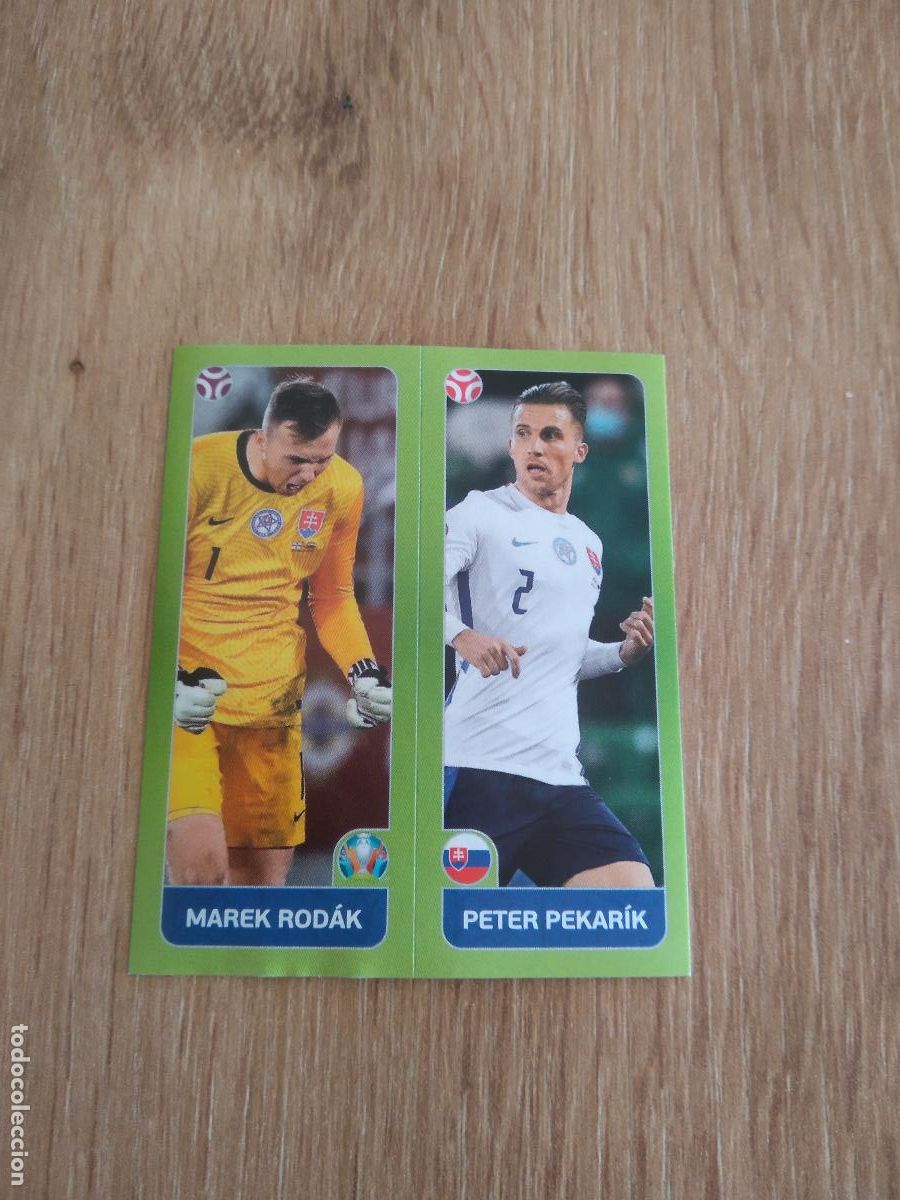 Cromos de F&uacute;tbol: 466 RODAK PEKARIK ESLOVAQUIA CROMO PANINI EURO 2020 EUROCOPA FUTBOL TOURNAMENT VERSI&Oacute;N AZUL