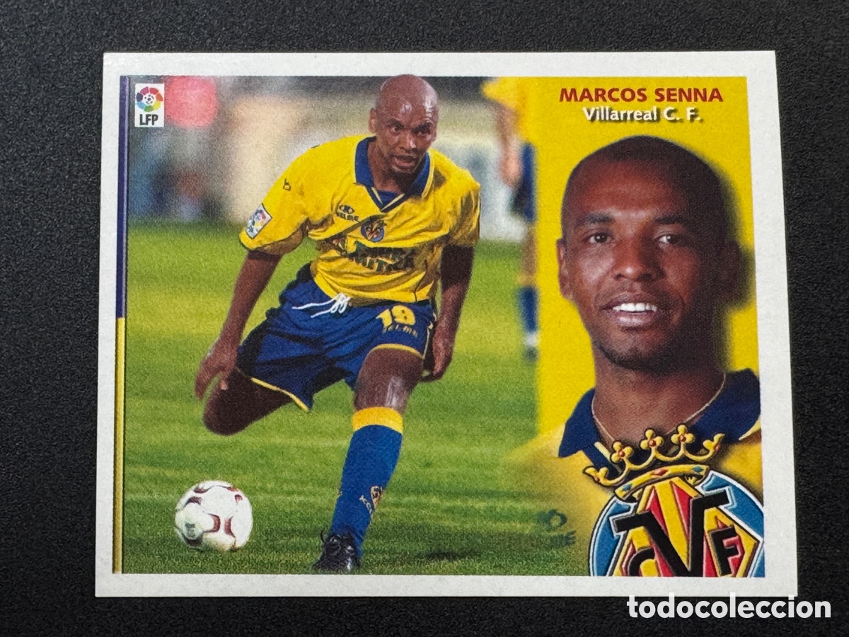 Cromos de F&uacute;tbol: Marcos Senna Villarreal Liga Este 2002/03