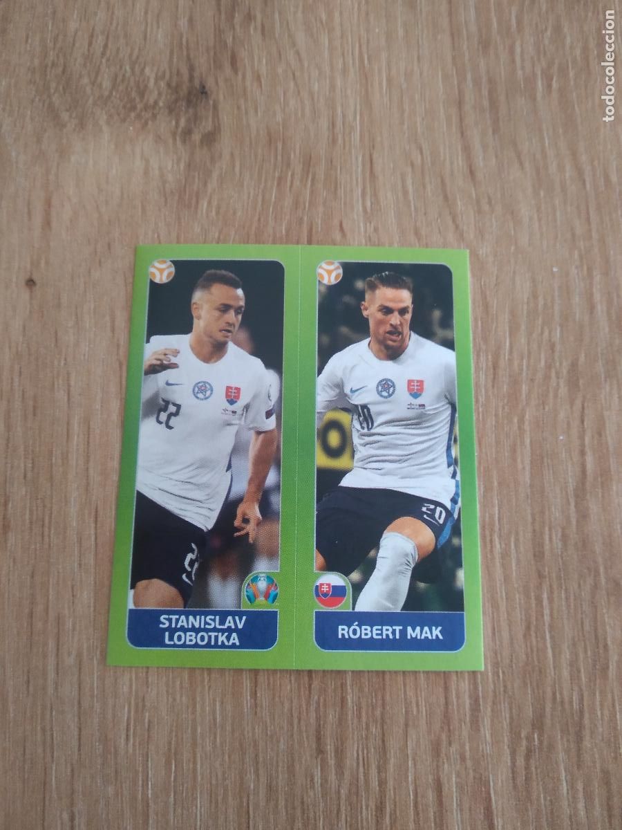Cromos de F&uacute;tbol: 470 lobotka robert mak ESLOVAQUIA CROMO PANINI EURO 2020 EUROCOPA FUTBOL TOURNAMENT VERSI&Oacute;N AZUL