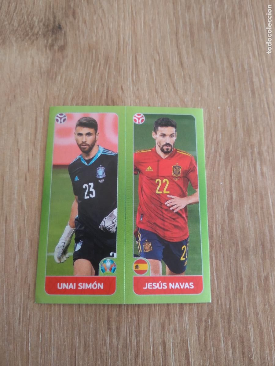 Cromos de F&uacute;tbol: 514 UNAI SIMON NAVAS ESPA&Ntilde;A CROMO PANINI EURO 2020 EUROCOPA FUTBOL TOURNAMENT VERSI&Oacute;N AZUL