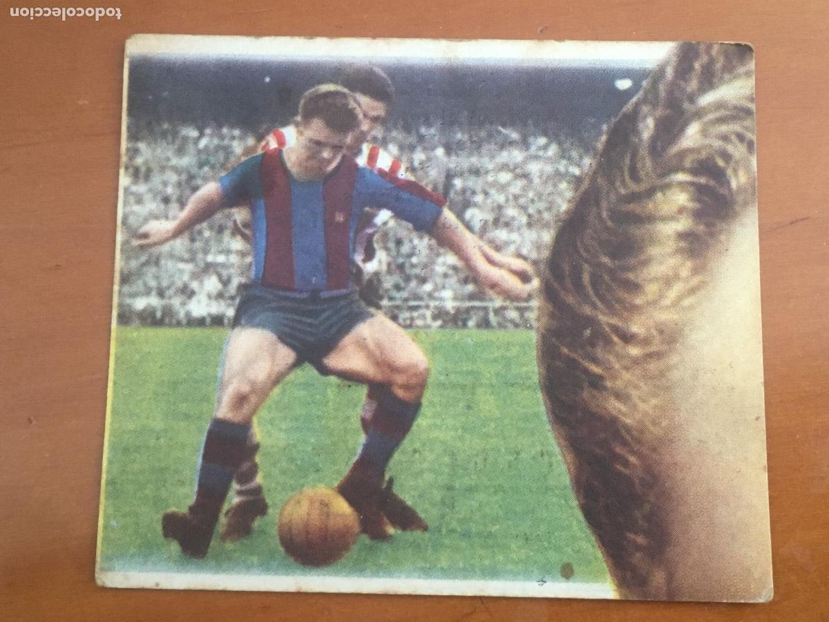 Cartes &agrave; collectionner de Football: kubala futbol club barcelona cromo n&ordm; 2 chocolates pi nunca pegado