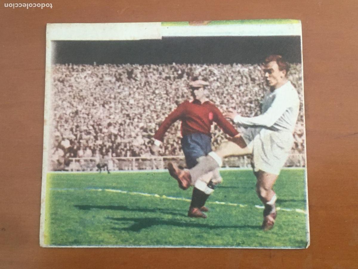 Cromos de F&uacute;tbol: alfredo di stefano real madrid cromo n&ordm; 15 chocolates pi nunca pegado