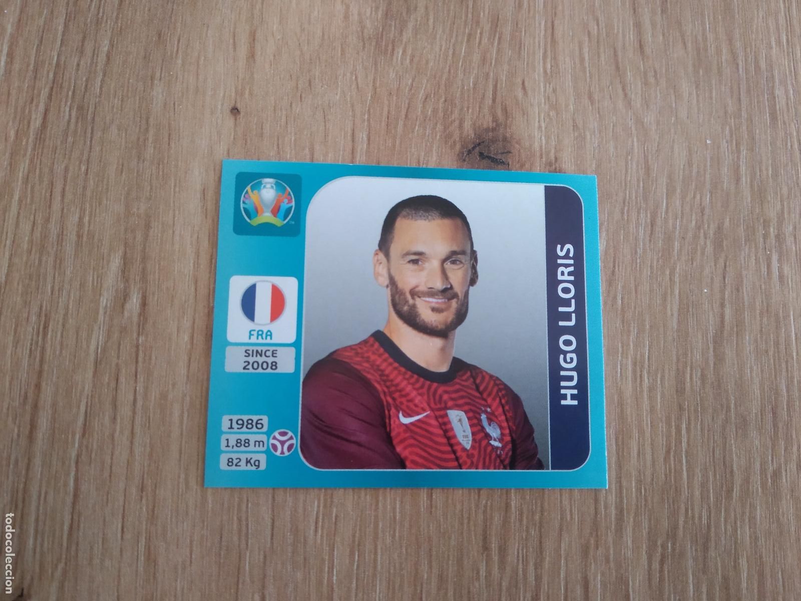 Football Stickers: 548 HUGO LLORIS FRANCIA CROMO PANINI EURO 2020 EUROCOPA FUTBOL TOURNAMENT VERSI&Oacute;N AZUL