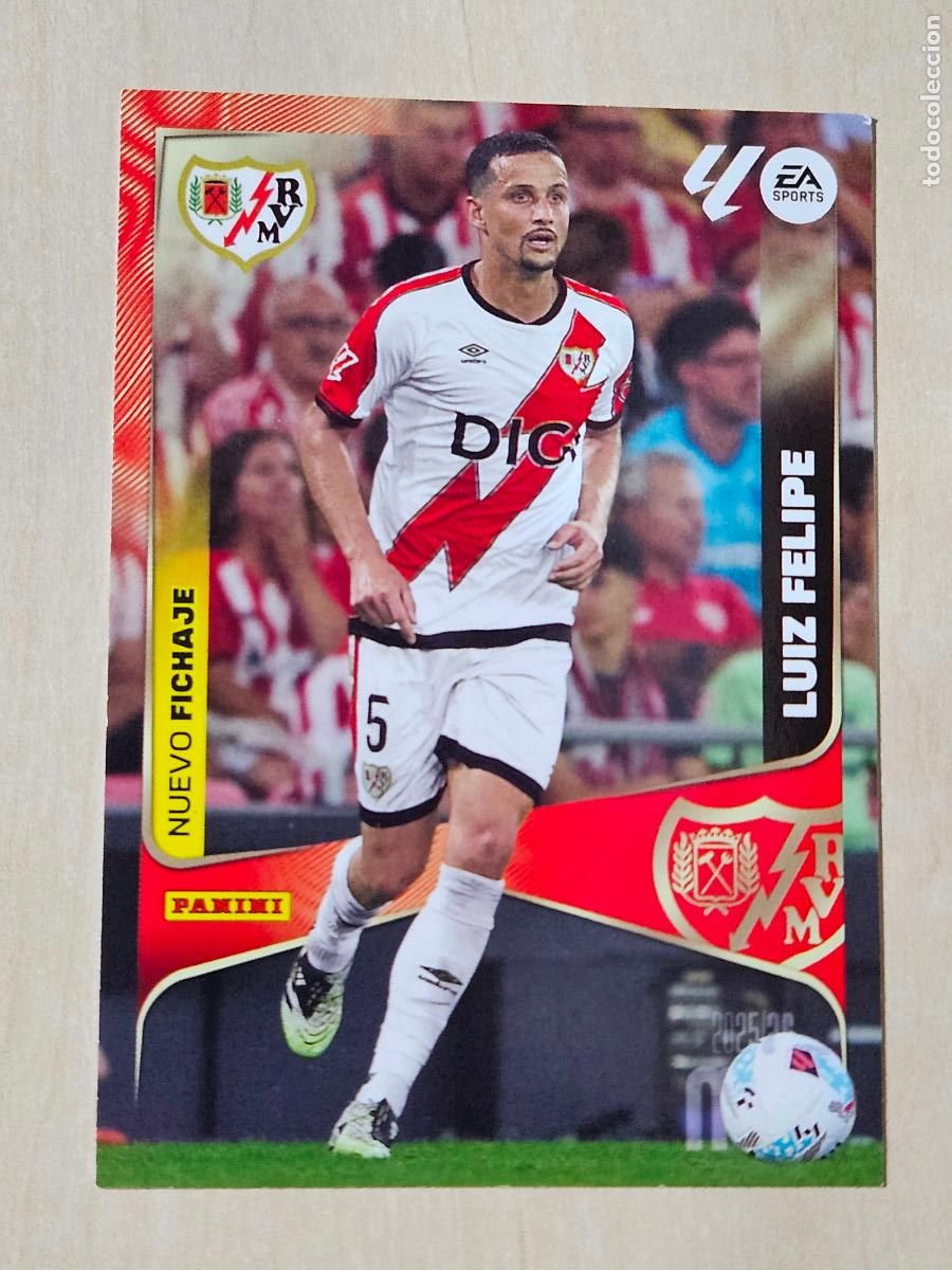 Football Stickers: CROMO N&ordm; 480 LUIZ FELIPE - MEGACRACKS 2025 26 - FICHA NUEVO FICHAJE