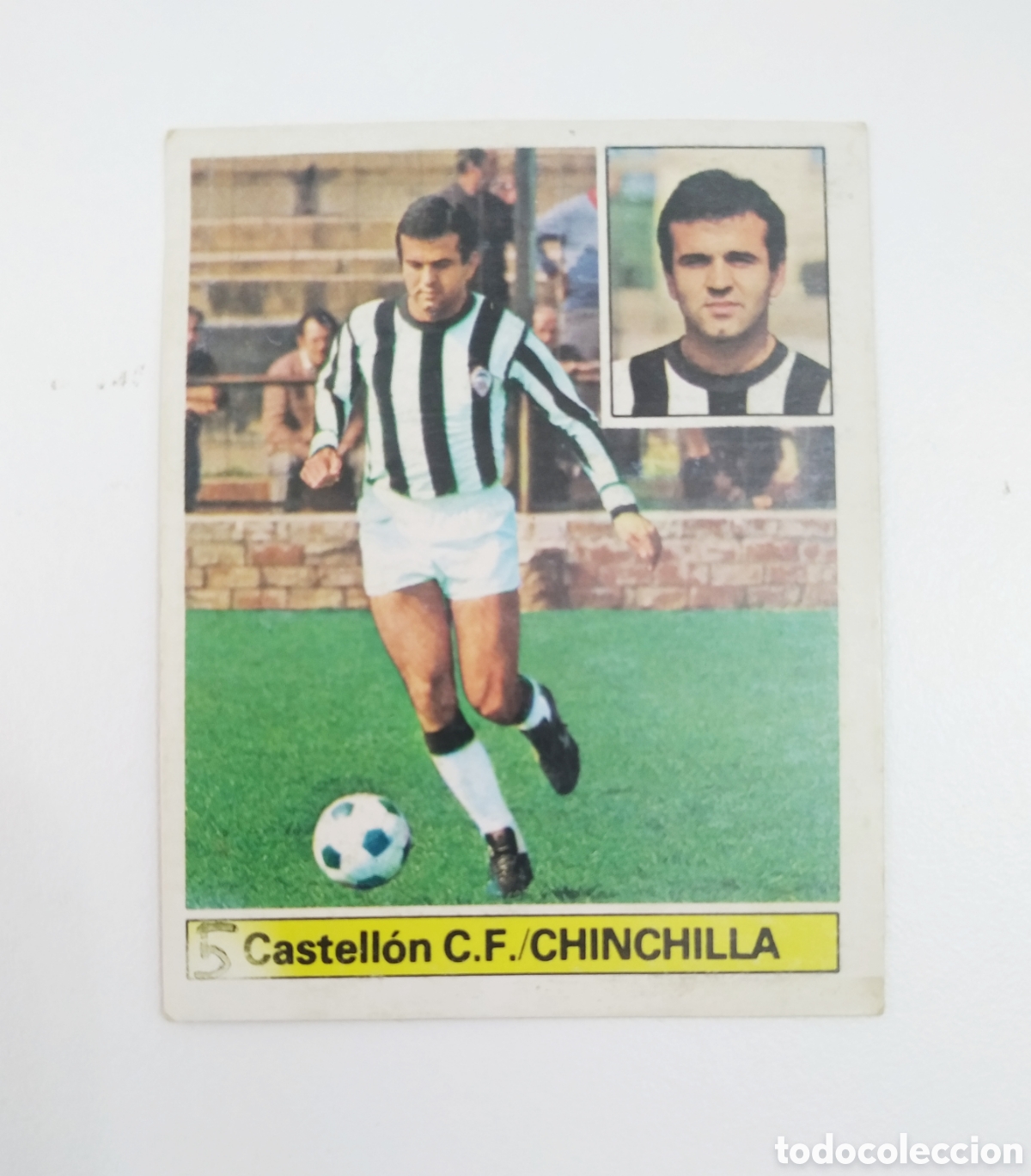 Cromos de F&uacute;tbol: CHINCHILLA 81-82 ESTE CROMO DESPEGADO, BUEN ESTADO