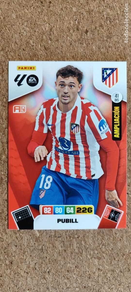 Cromos de Futebol: ADRENALYN XL LA LIGA 25/26 CARD AMPLIACION PUBILL AT MADRID # 41 BIS PANINI