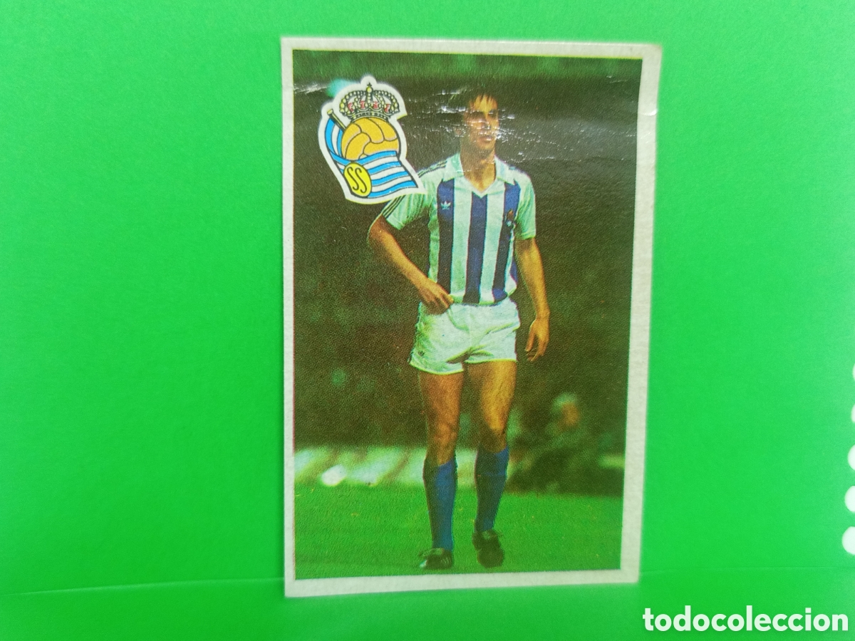 Cromos de F&uacute;tbol: ❇️ CROMO ⚽ GORRIZ REAL SOCIEDAD 1984 1985 84 85 COLECCI&Oacute;N MARADONA SUS DRIBLINGS DESPEGADO ❇️