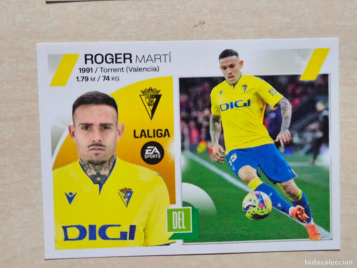 Cromos de F&uacute;tbol: 17 ROGER - CROMO - ESTE 2023 2024 - 23 24 - CROMO SIN PEGAR - CADIZ