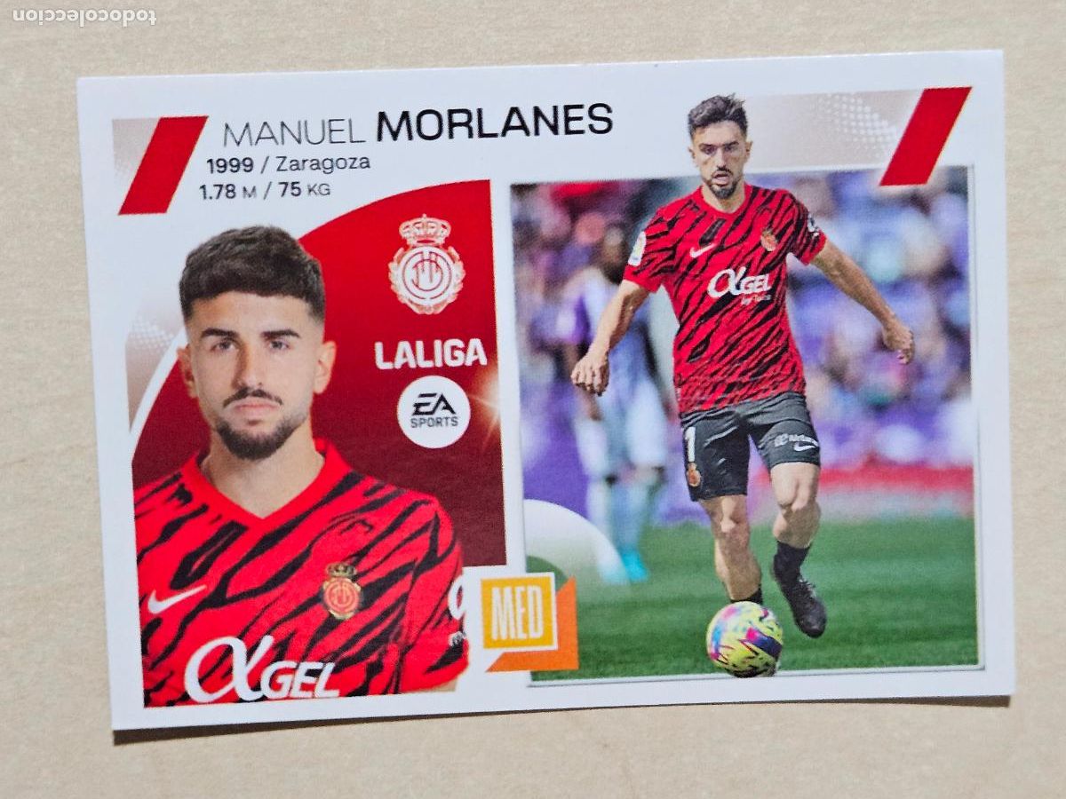 Cromos de Futebol: 16 MORLANES - CROMO - ESTE 2023 2024 - 23 24 - CROMO SIN PEGAR - MALLORCA