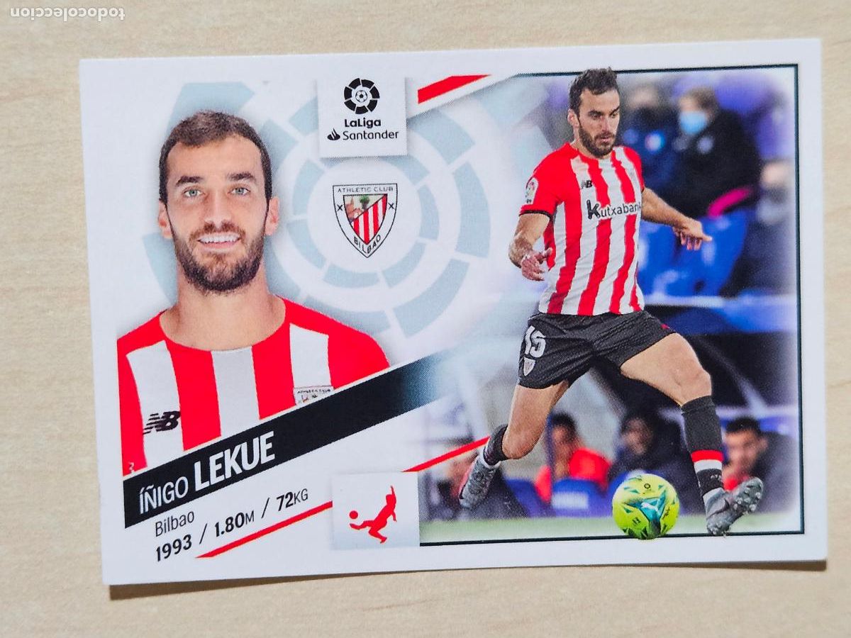 Cromos de F&uacute;tbol: CROMO N&ordm; 6 LEKUE - ESTE 2022 23 - 22 23 - CROMO SIN PEGAR - ATHLETIC DE BILBAO