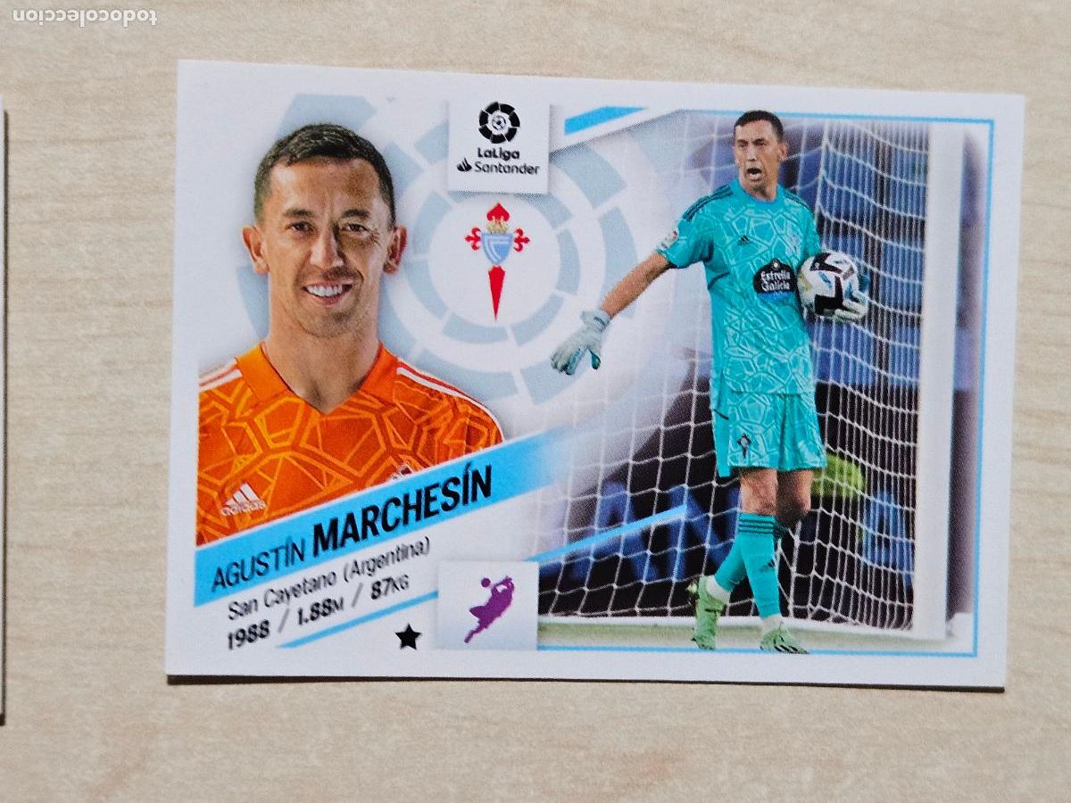 Football Stickers: CROMO N&ordm; 3 MARCHESIN - ESTE 2022 23 - 22 23 - CROMO SIN PEGAR - REAL CELTA