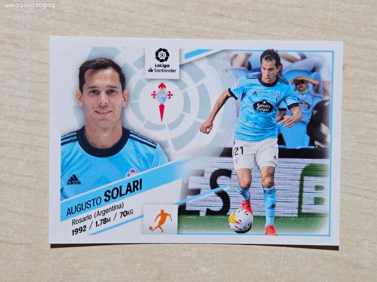 Football Stickers: CROMO N&ordm; 12 SOLARI - ESTE 2022 23 - 22 23 - CROMO SIN PEGAR - REAL CELTA