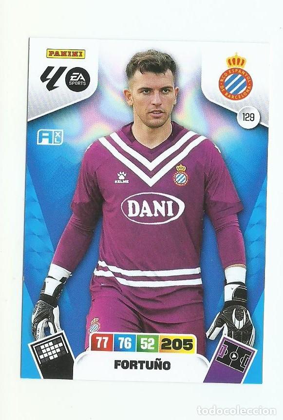 Football Stickers: ADRENALYN 2025/2026 129 FORTU&Ntilde;O ESPA&Ntilde;OL , NUEVO PERFETCO