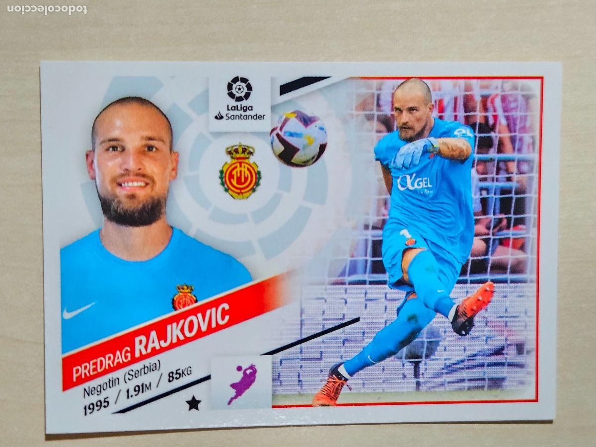 Football Stickers: CROMO N&ordm; 3 RAJKOVIC - ESTE 2022 23 - 22 23 - CROMO SIN PEGAR - MALLORCA