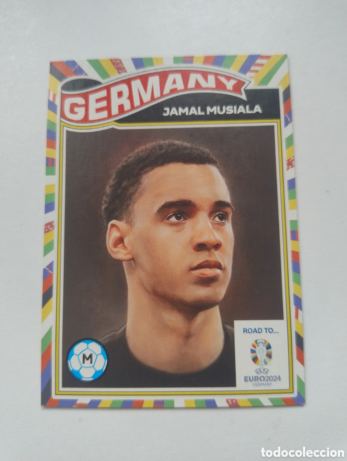 Cromos de F&uacute;tbol: 18 - Musiala - Alemania - Topps Living Set Road to Euro 2024