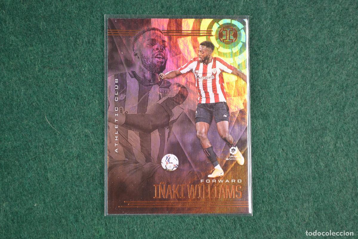 Cartes &agrave; collectionner de Football: PANINI CHRONICLES LA LIGA 2020-21 - 27 I&Ntilde;AKI WILLIAMS (ATHLETIC DE BILBAO) SERIE ILLUSIONS