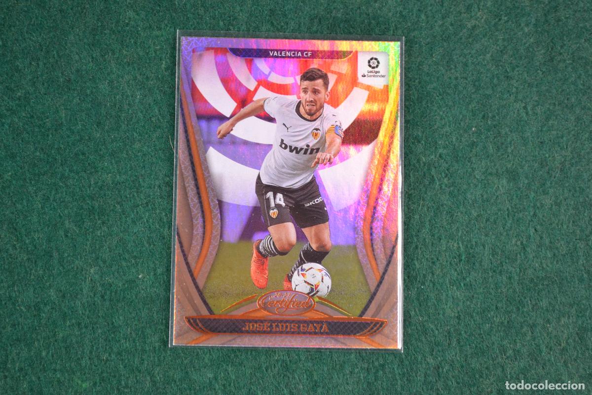 Cartes &agrave; collectionner de Football: PANINI CHRONICLES LA LIGA 2020-21 - 3 JOSE LUIS GAYA (VALENCIA CF) SERIE CERTIFIED