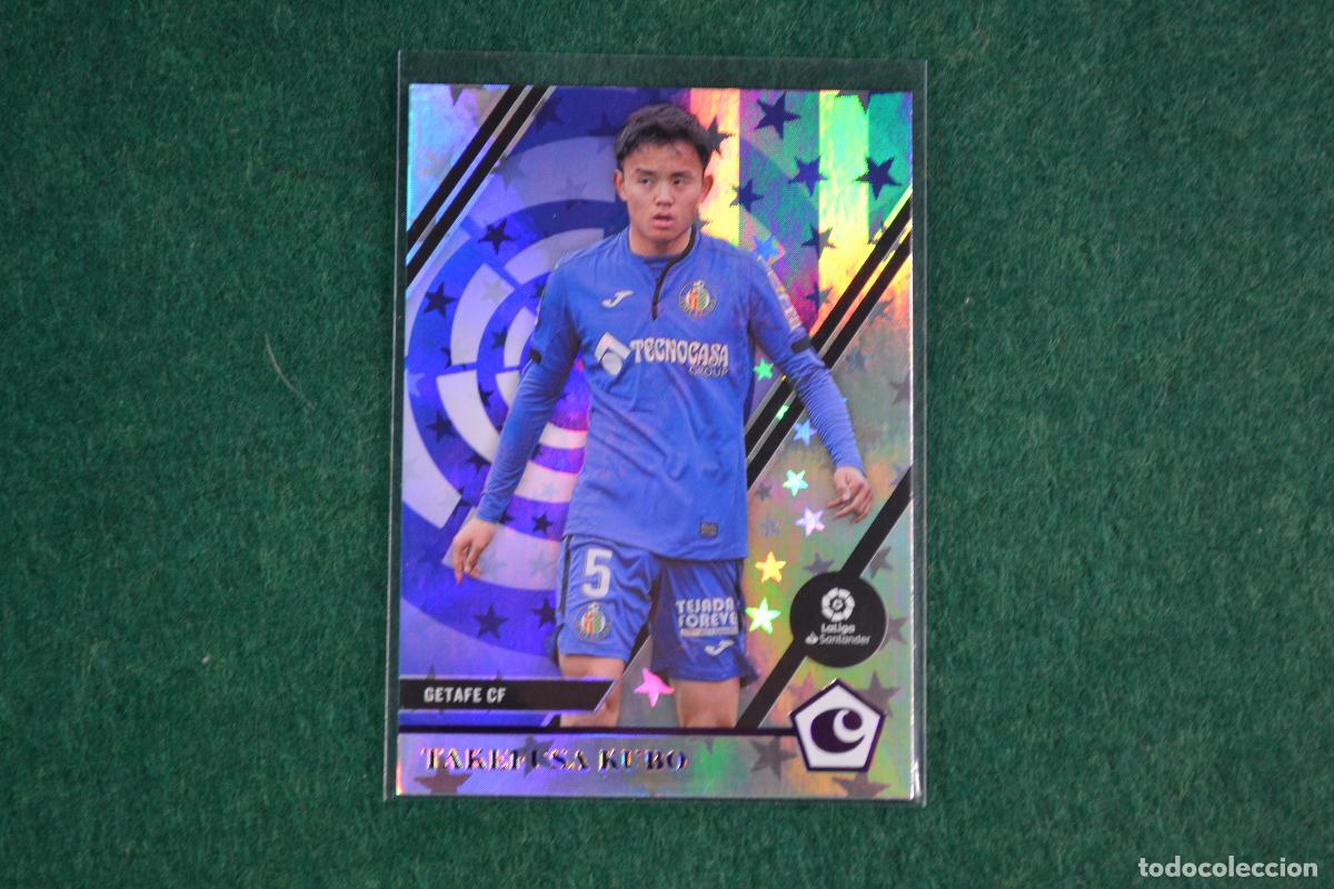 Cartes &agrave; collectionner de Football: PANINI CHRONICLES LA LIGA 2020-21 - PARALELA PURPLE ASTRO TAKE KUBO (REAL SOCIEDAD) SERIE CHRONICLES