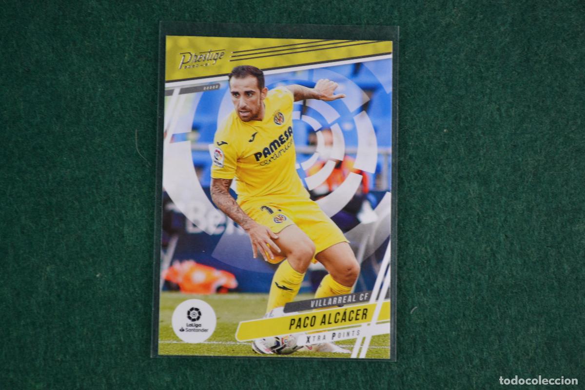 Cromos de F&uacute;tbol: PANINI CHRONICLES LA LIGA 2020-21 - PARALELA SILVER PACO ALCACER (VILLAREREAL) SERIE PRESTIGE