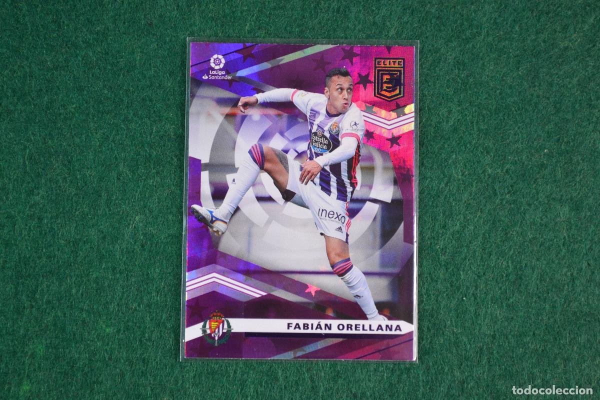 Cromos de F&uacute;tbol: PANINI CHRONICLES LA LIGA 2020-21 - PARALELA PURPLE ASTRO FABIAN ORELLANA (VALLADOLID) SERIE DONRUSS