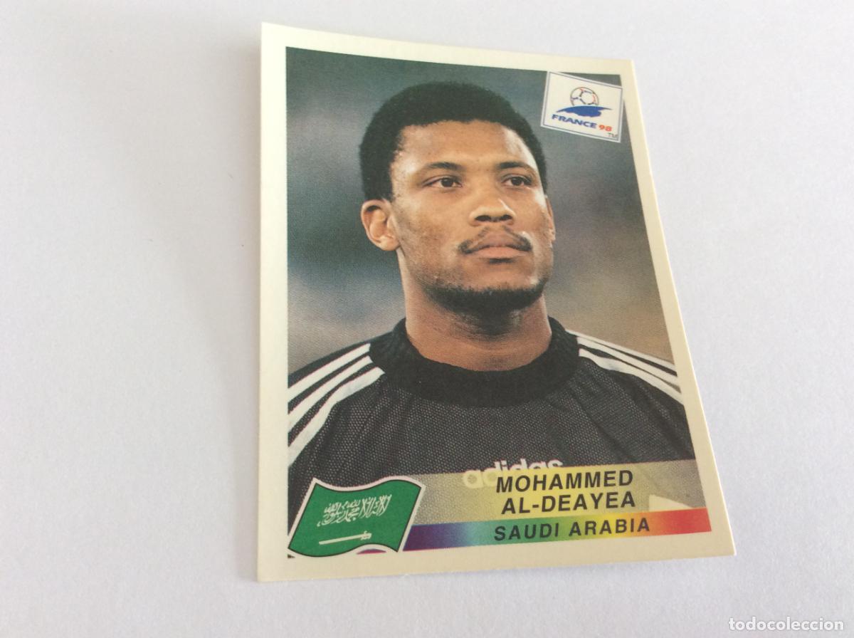 Cromos de F&uacute;tbol: 194 Mohammed Al-Deayea CROMO STICKER Francia 1998 PANINI