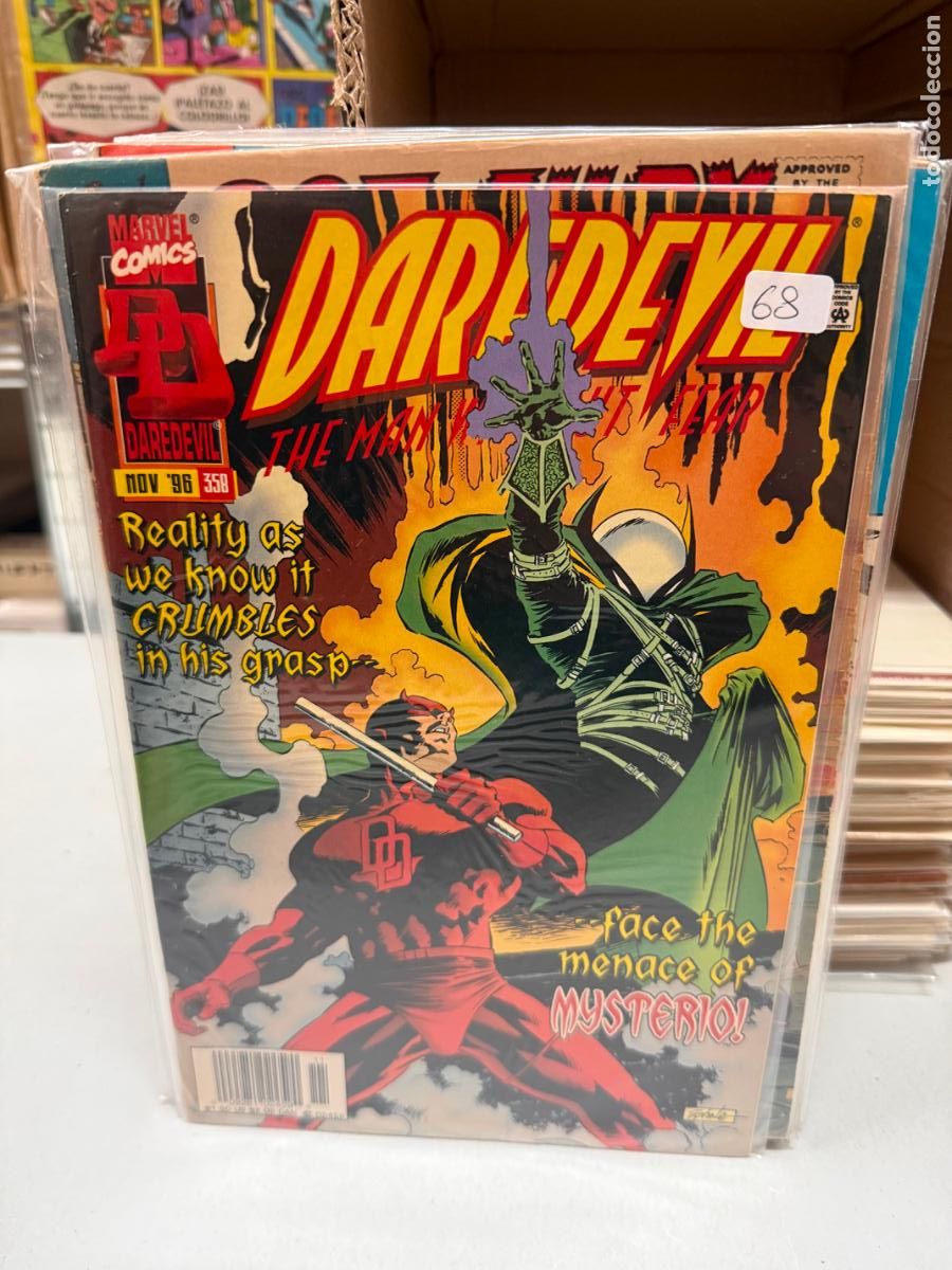 Cromos de f&uacute;tbol: DAREDEVIL MARVEL COMICS NUMERO 358 - Foto 1