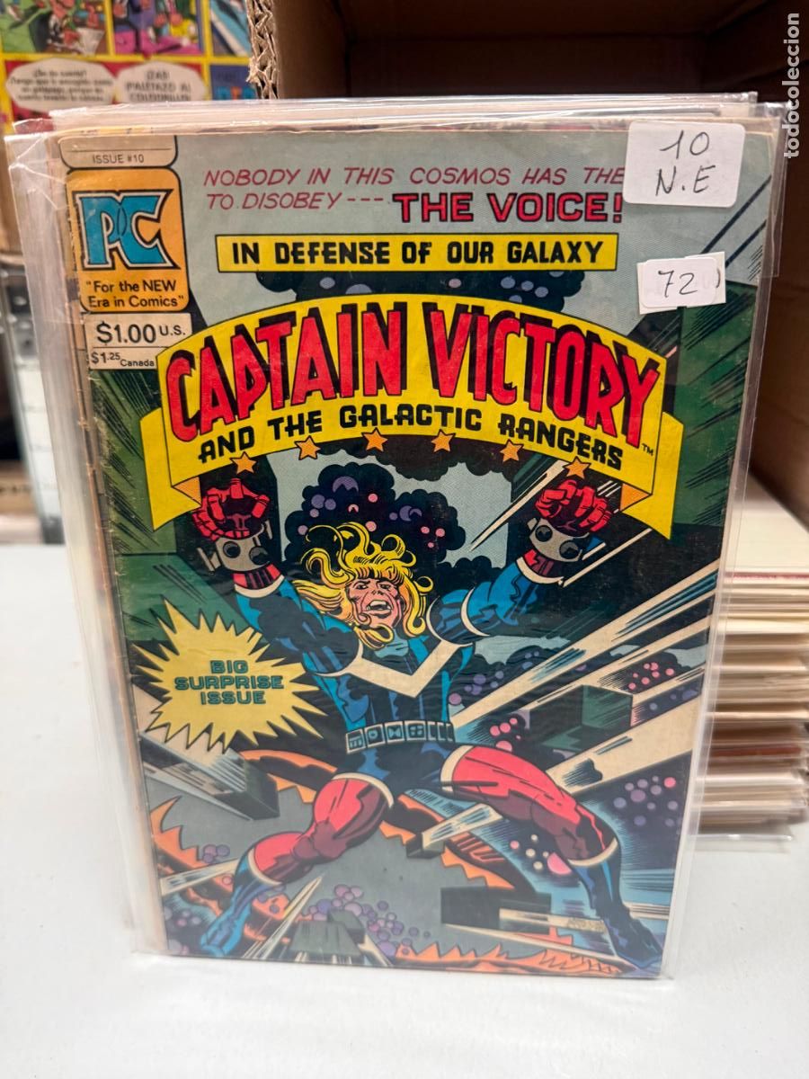 Cromos de Futebol: CAPTAIN VICTORY AND THE GALACTIC RANGERS NUMERO 10