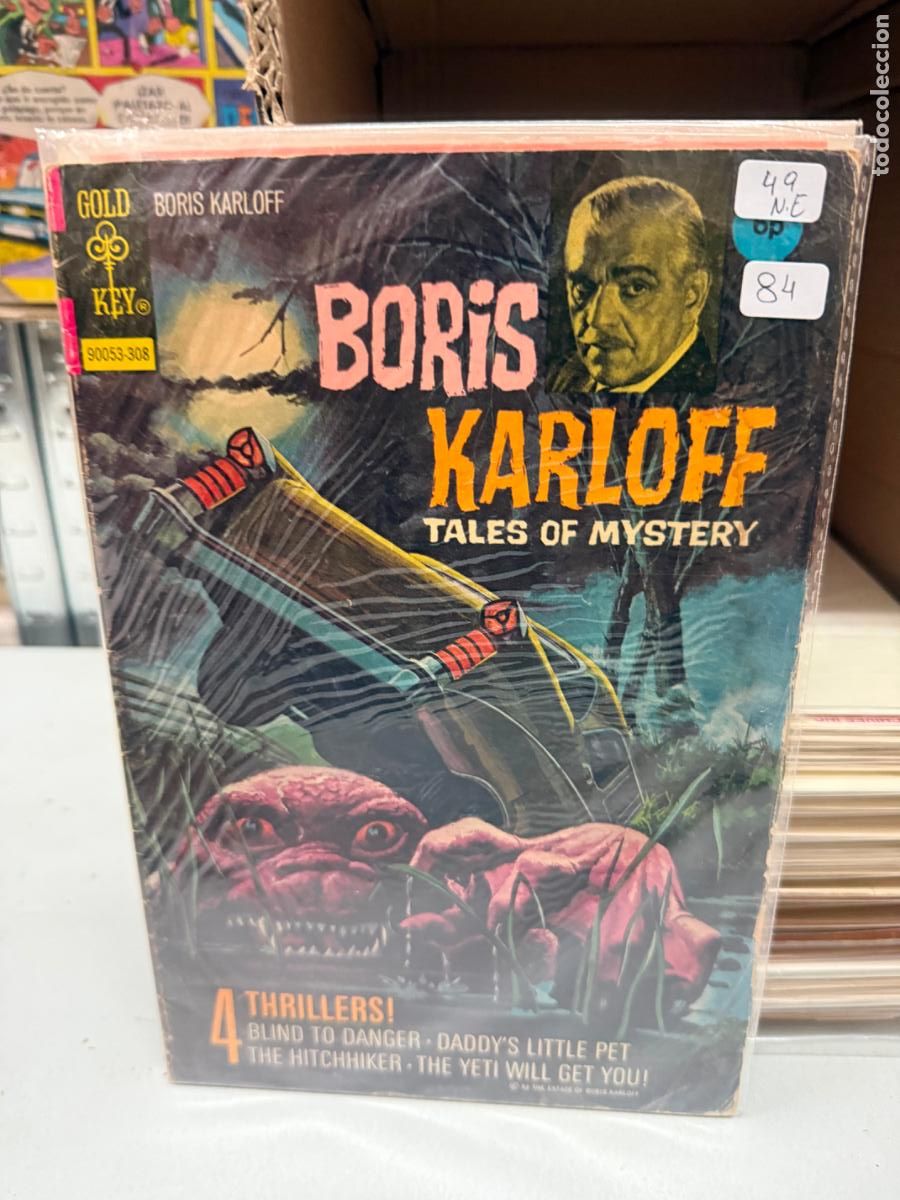 Cromos de F&uacute;tbol: BORIS KARLOFF TALES OF MYSTERY GOLD KEY NUMERO 49