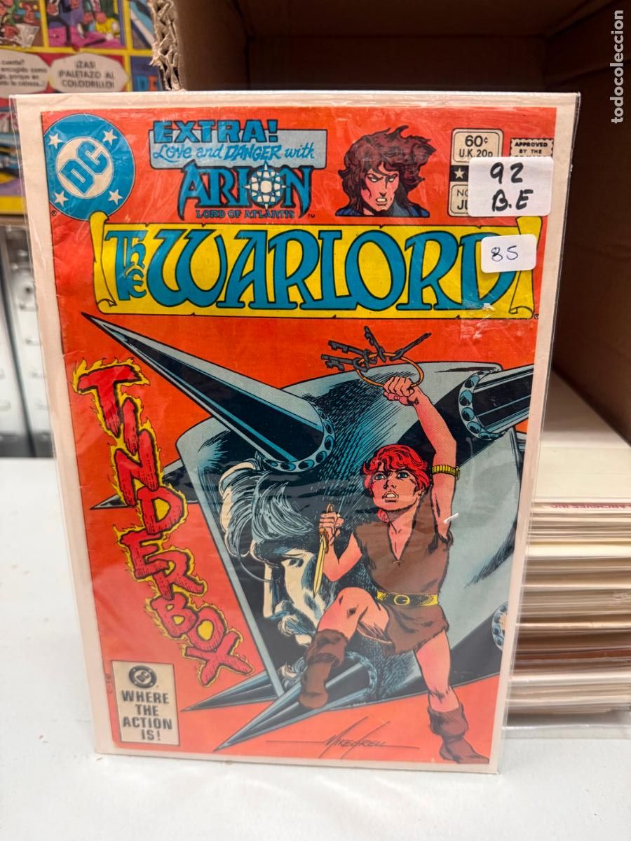 Cromos de F&uacute;tbol: THE WARLORD COMICS DC NUMERO 92