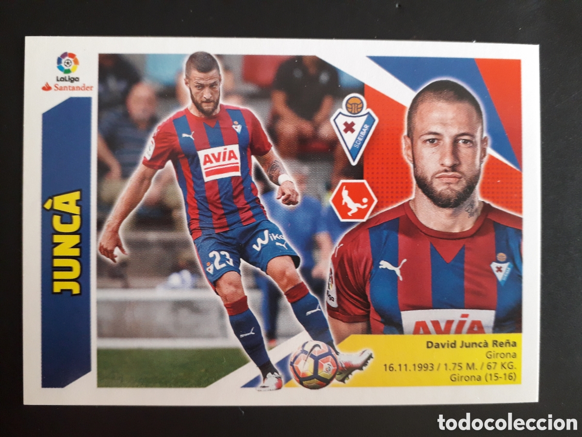 Cartes &agrave; collectionner de Football: JUNC&Agrave; EIBAR N&deg; 7 B ED ESTE 2017 2018 17 18 SIN PEGAR PEDIDO M&Iacute;NIMO 3&euro;
