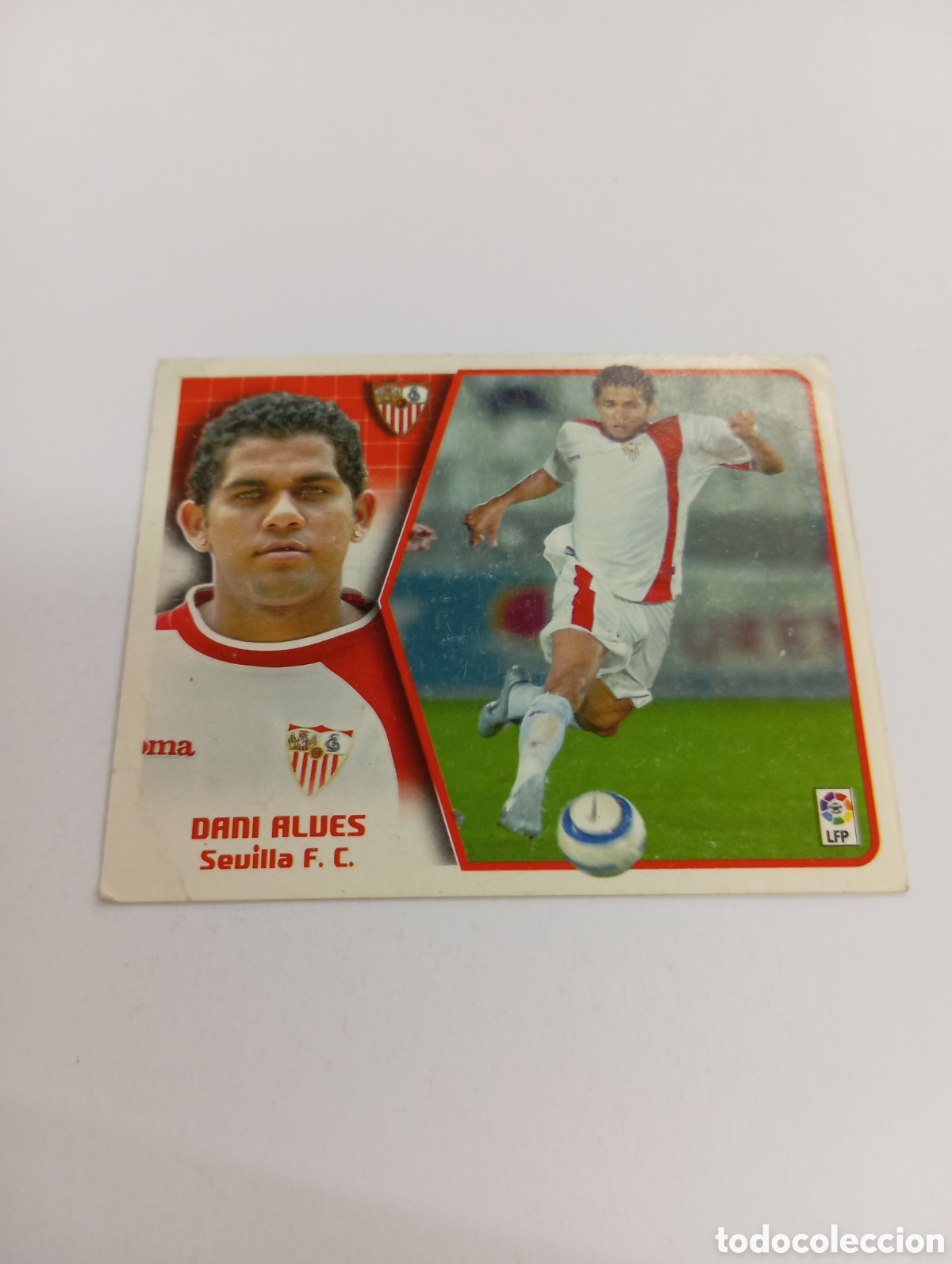 Cartes &agrave; collectionner de Football: DANI ALVES Sevilla LIGA ESTE 2005 2006 PANINI 05 06