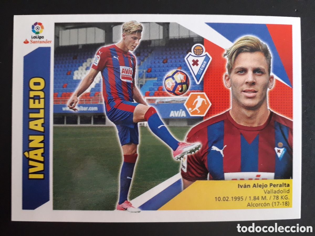 Cromos de Futebol: IV&Aacute;N ALEJO EIBAR N&deg; 11 ED ESTE 2017 2018 17 18 SIN PEGAR PEDIDO M&Iacute;NIMO 3&euro;