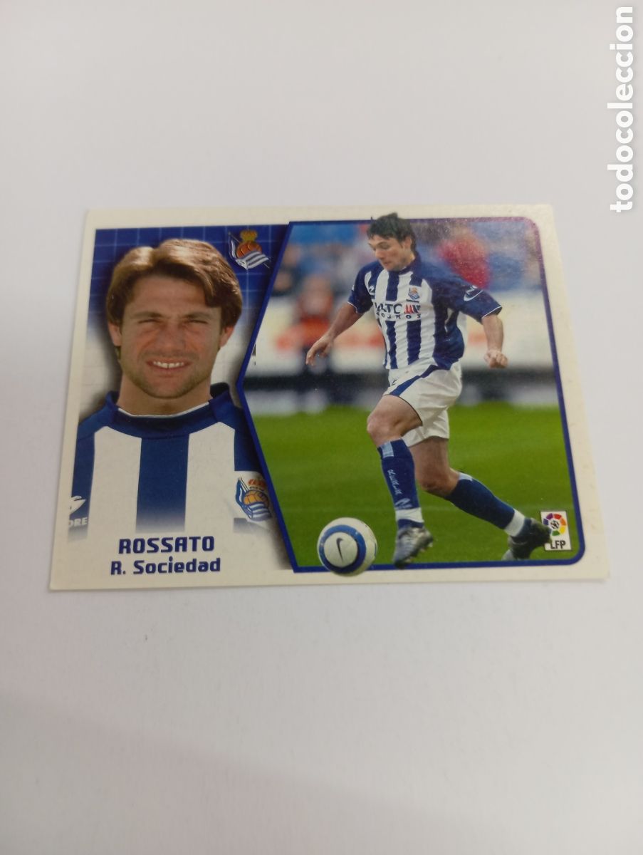 Cromos de Futebol: ROSSATO Real Sociedad LIGA ESTE 2005 2006 PANINI 05 06