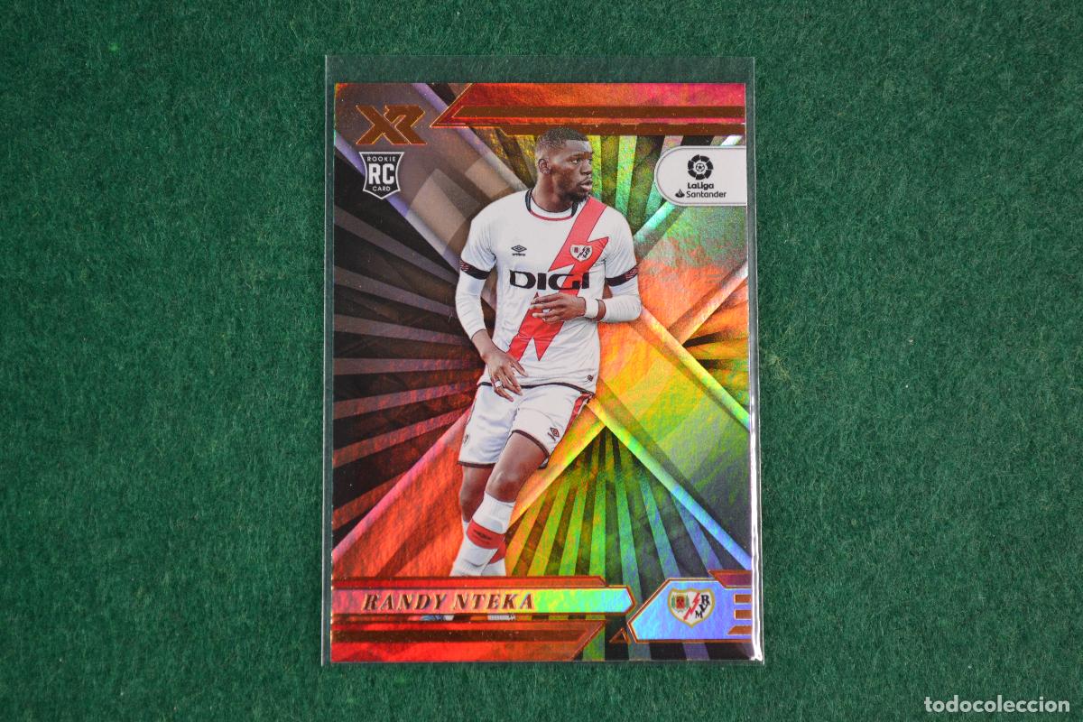 Cromos de F&uacute;tbol: PANINI CHRONICLES LA LIGA 2021-22 - 120 RANDY NTEKA 8RAYO VALLECANO) SERIE XR