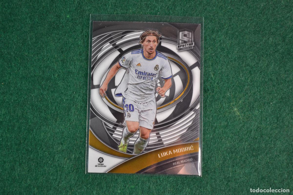 Cromos de F&uacute;tbol: PANINI CHRONICLES LA LIGA 2021-22 - 263 LUKA MOTRIC (REAL MADRID) SERIE SPECTRA