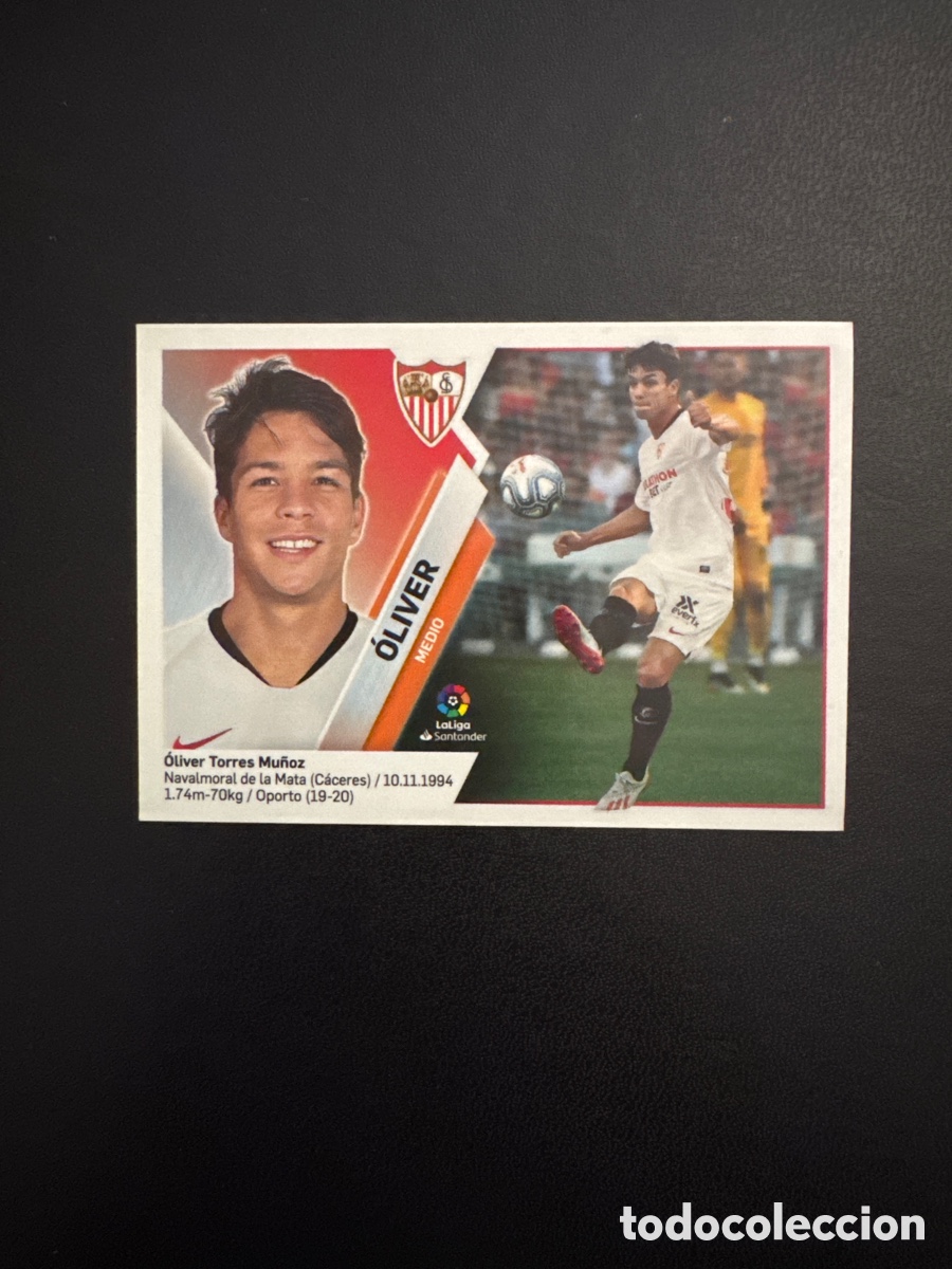 Cromos de Futebol: OLIVER &Uacute;LTIMOS FICHAJES N&Uacute;MERO 26 LIGA ESTE 2019 2020
