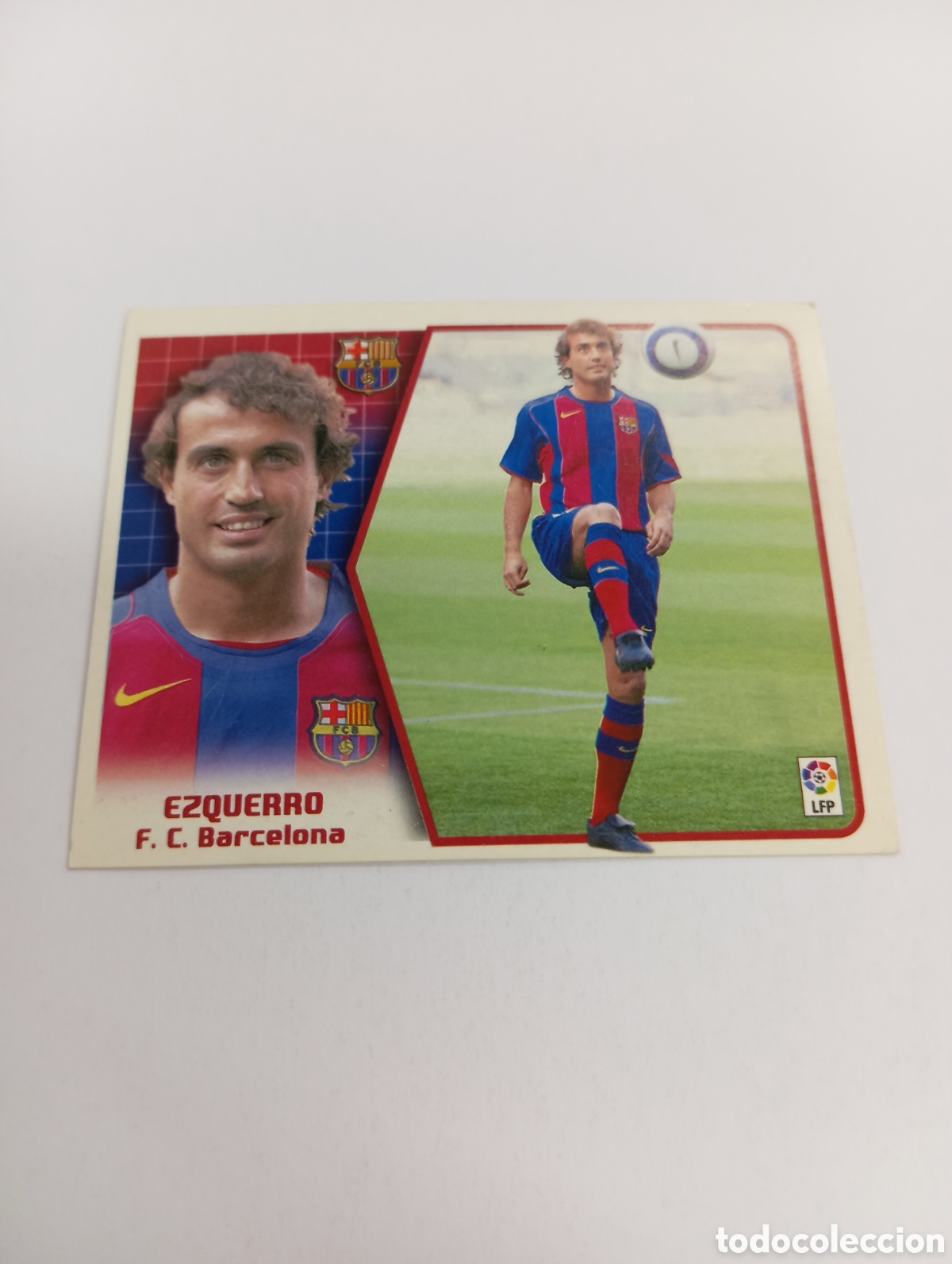 Cromos de F&uacute;tbol: FICHAJE 8 EZQUERRO LIGA ESTE 2005 2006 PANINI 05 06