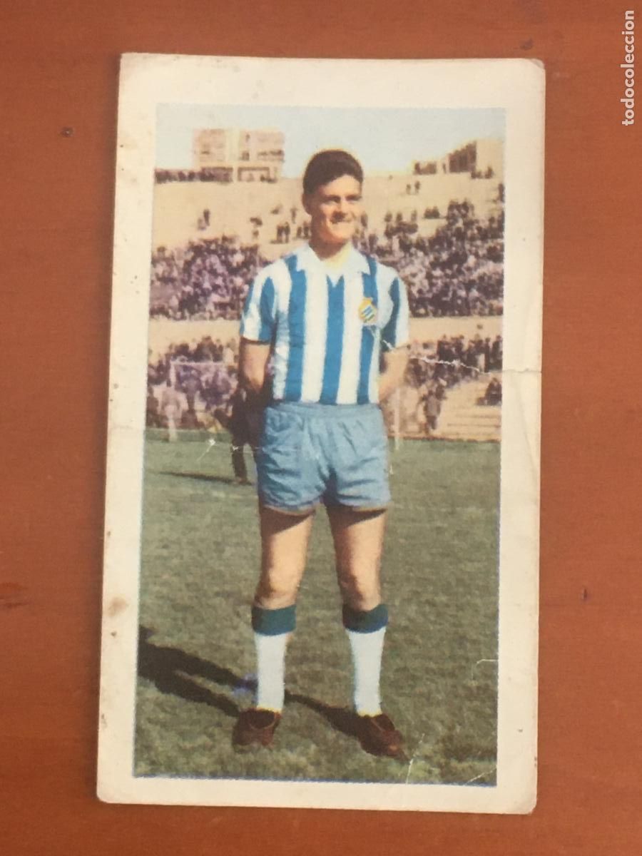 Cromos de F&uacute;tbol: barbera espa&ntilde;ol cromo original ruiz romero CAMPEONATOS NACIONALES 1960 1961 60 61 nunca pegado