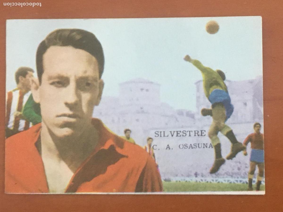 Cromos de F&uacute;tbol: silvestre osasuna ED FHER DISGRA 62 63 CROMO F&Uacute;TBOL LIGA 1962 1963 nunca pegado nuevo de sobre