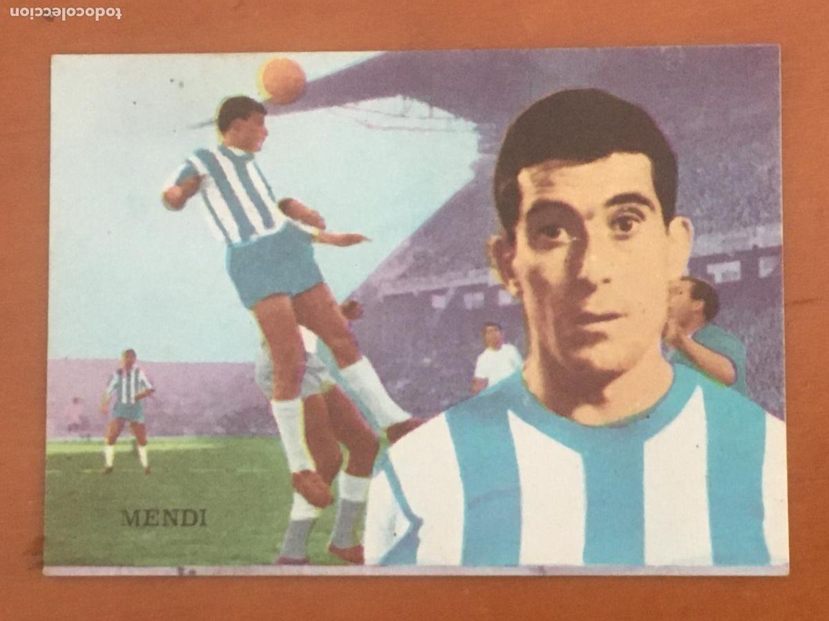 Cromos de F&uacute;tbol: mendi deportivo coru&ntilde;a ED FHER DISGRA 62 63 CROMO F&Uacute;TBOL LIGA 1962 1963 nunca pegado nuevo de sobre