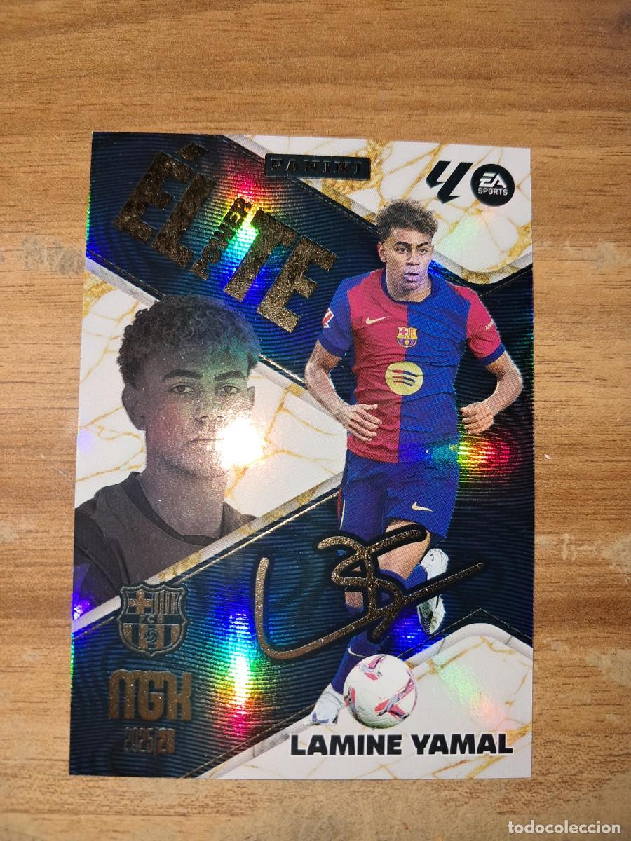 Cromos de F&uacute;tbol: CARD MEGACRACKS TEMPORADA 25/26: &Eacute;LITE POWER LAMINE YAMAL, N&deg; P9