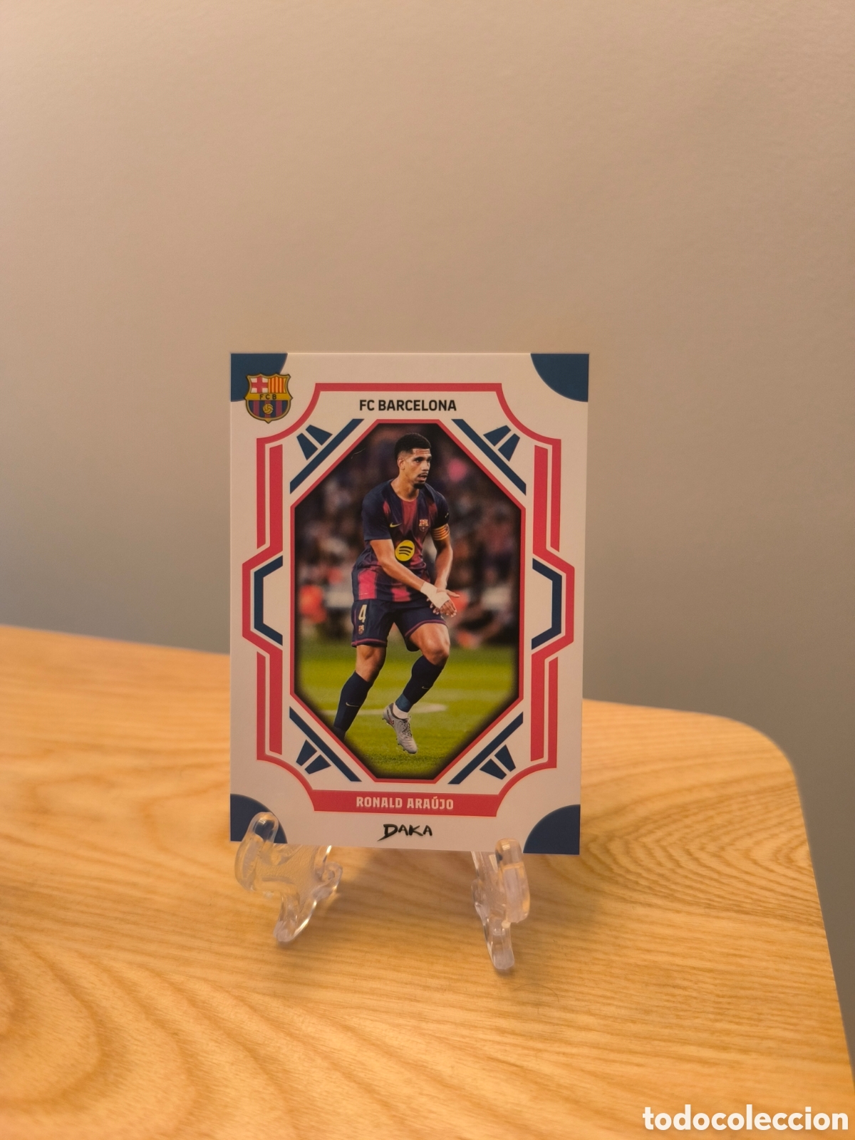 Cromos de F&uacute;tbol: Araujo Daka Barcelona